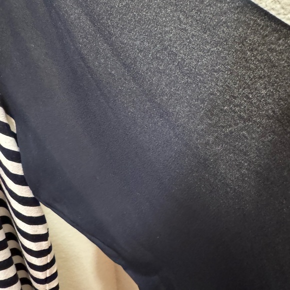 Any blue striped shirt with sheer sleeves, size XXL - Picture 3 of 3